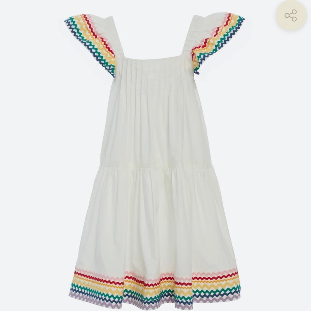 SEA NEW YORK RIA RAINBOW FLUTTER DRESS